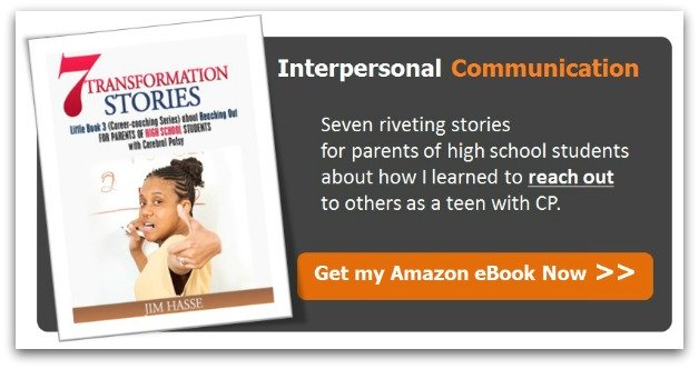 Call-to-action button, entitled "Interpersonal Communication," for Little Book 3, which includes seven stories about how I learned to reach out to others.